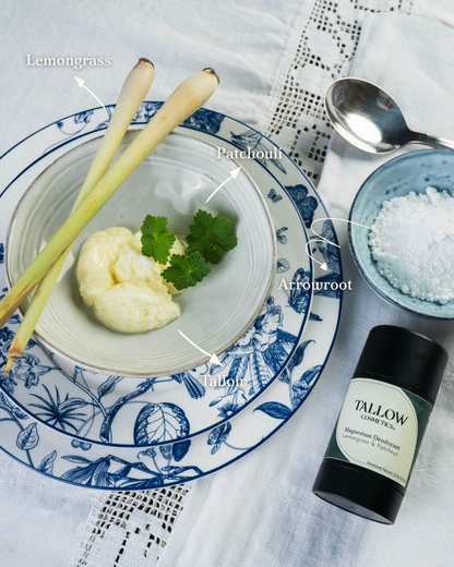 Natural Deodorant - Lemongrass & Patchouli