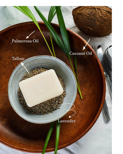 Herbal Tallow Soap Bar